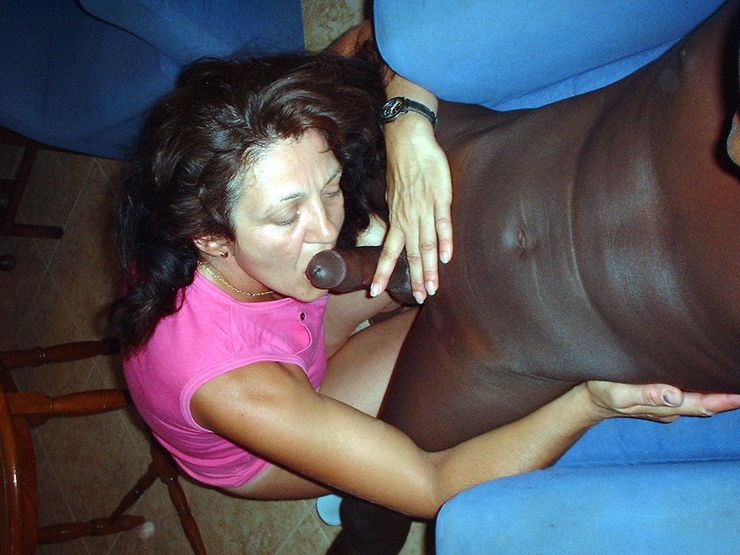 Blindfolded white woman sucks black mans dick Husband Teased To See Wife Suck Black Dick Interracial Pictures